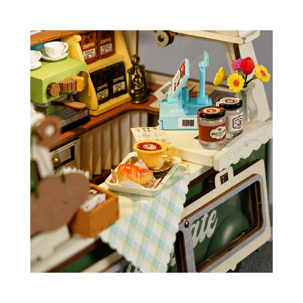 Robotime Rolife 3D Wooden Puzzle – Leo’s Coffee Truck