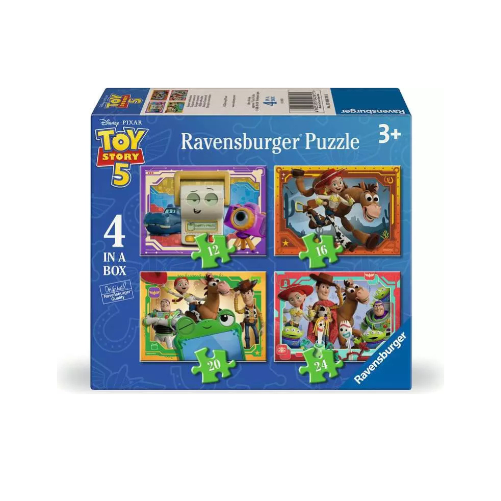 Ravensburger Toy Story 5 Surprise Box Set – (4–24 Pieces)
