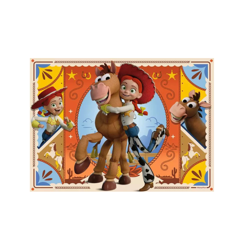 Ravensburger Toy Story 5 Jigsaw Puzzle – 4 x 100 Piece Set