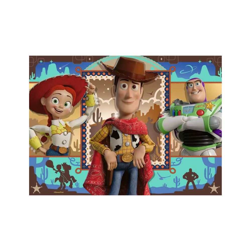 Ravensburger Toy Story 5 Jigsaw Puzzle – 4 x 100 Piece Set