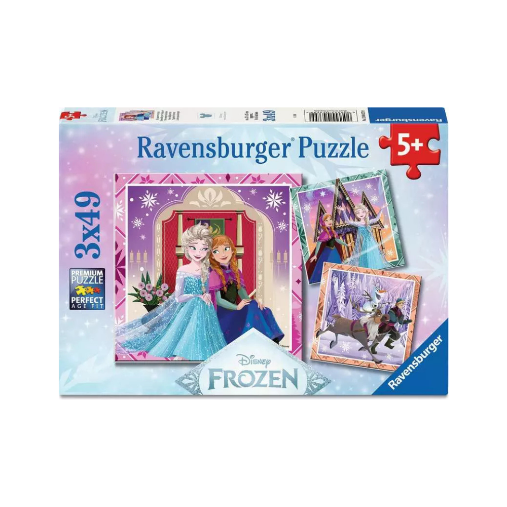 Ravensburger DISNEY FROZEN – 3X49 Pieces jigsaw puzzle