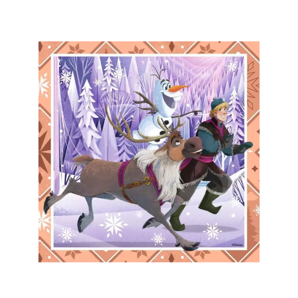 Ravensburger DISNEY FROZEN – 3X49 Pieces jigsaw puzzle