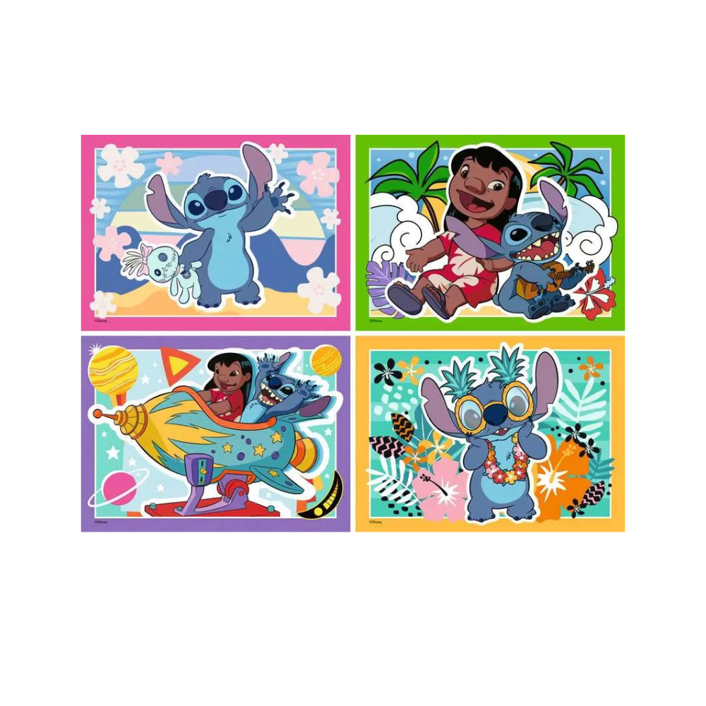 Ravensburger SPEEDY PUZZLE STITCH – 4X 35 Pieces Jigsaw puzzle