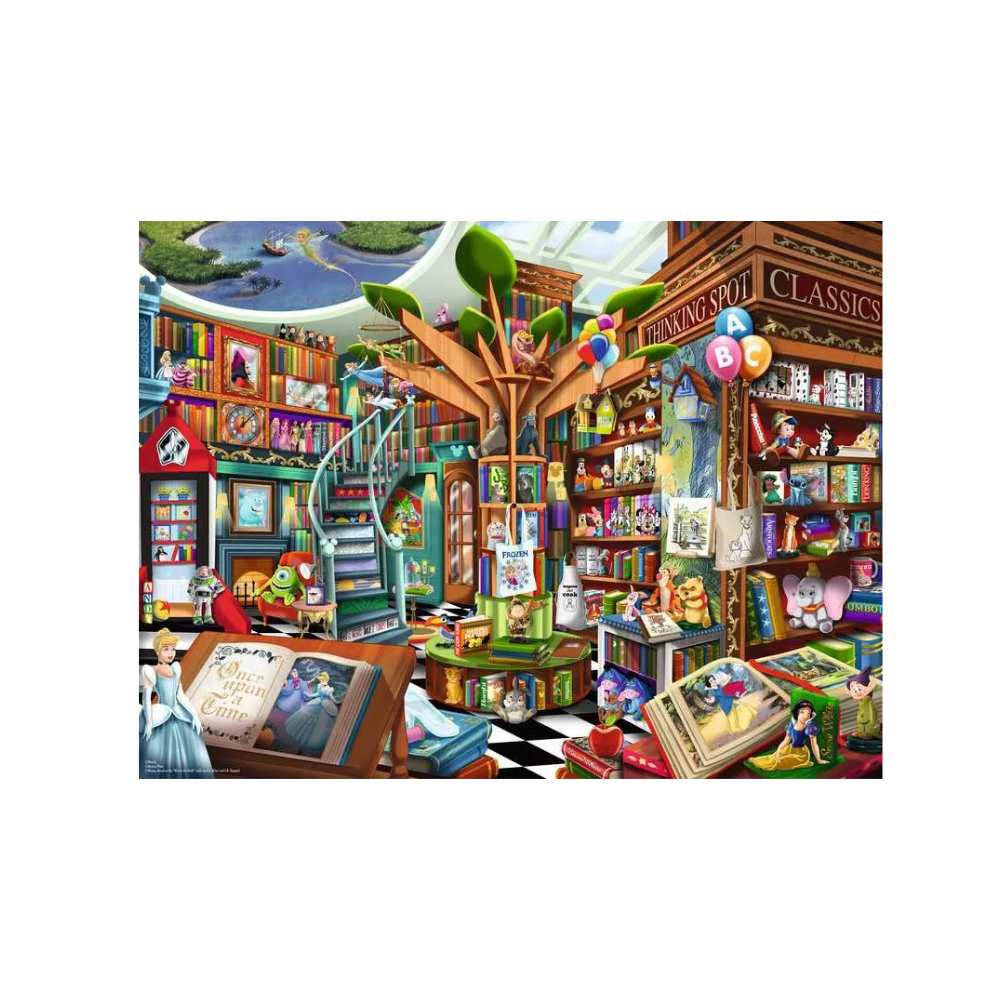 Ravensburger MAGICAL DISNEY BOOKSHOP – 1500 Pieces