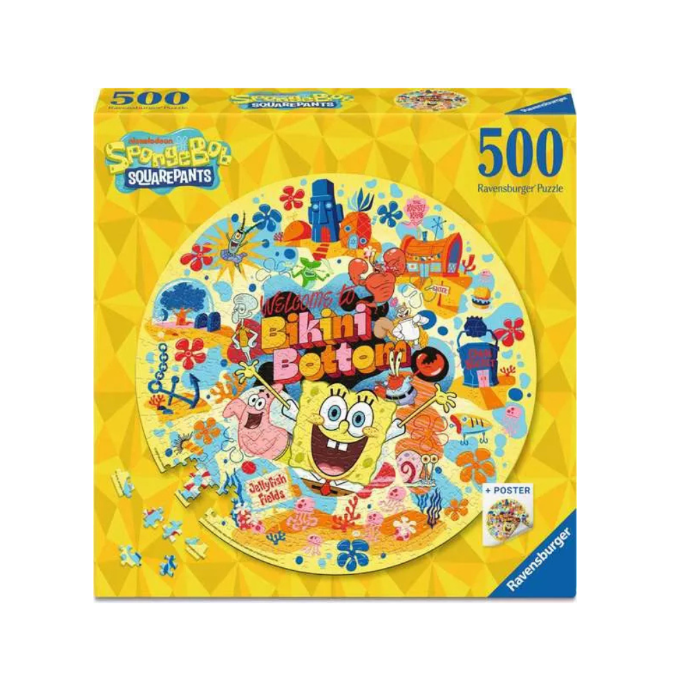 Ravensburger SPONGEBOB SQUAREPANTS – 500 Pieces