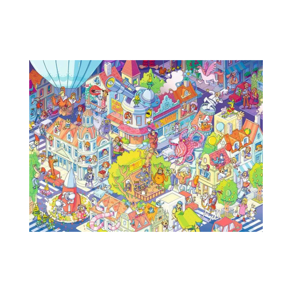 Ravensburger A Day In Chaosville XXL Jigsaw Puzzle 100 Pc