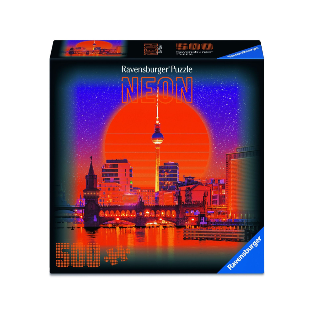 Ravensburger Neon Collection Berlin – 500 Piece Jigsaw Puzzle