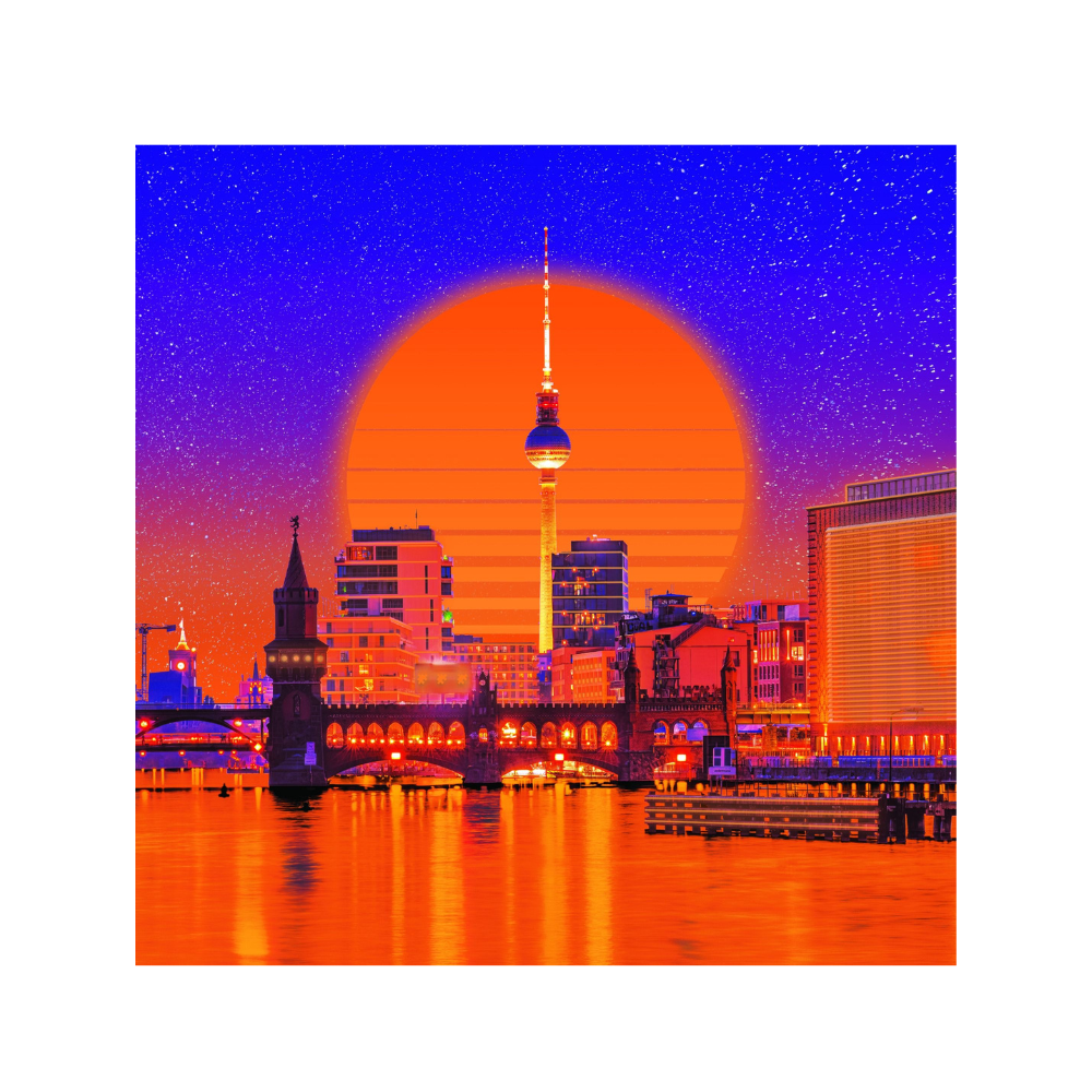 Ravensburger Neon Collection Berlin – 500 Piece Jigsaw Puzzle