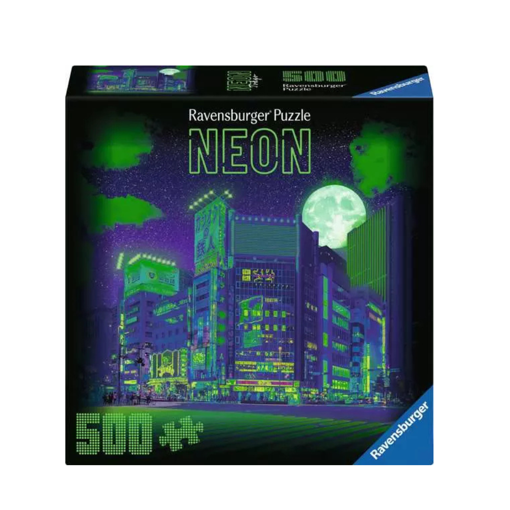Ravensburger Neon Tokyo – 500 Piece Jigsaw Puzzle