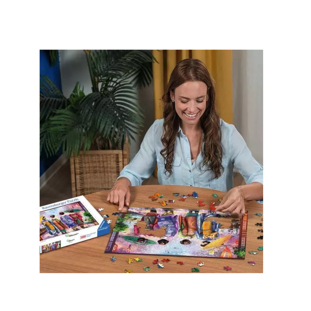Ravensburger BLOSSOM WALK –  500 Piece Jigsaw Puzzle