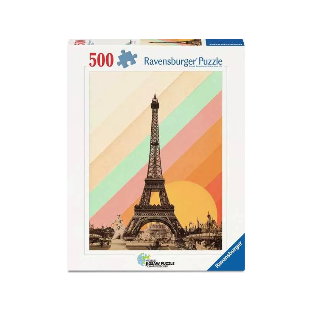 Ravensburger Paris Rainbow – 500 Piece Jigsaw Puzzle