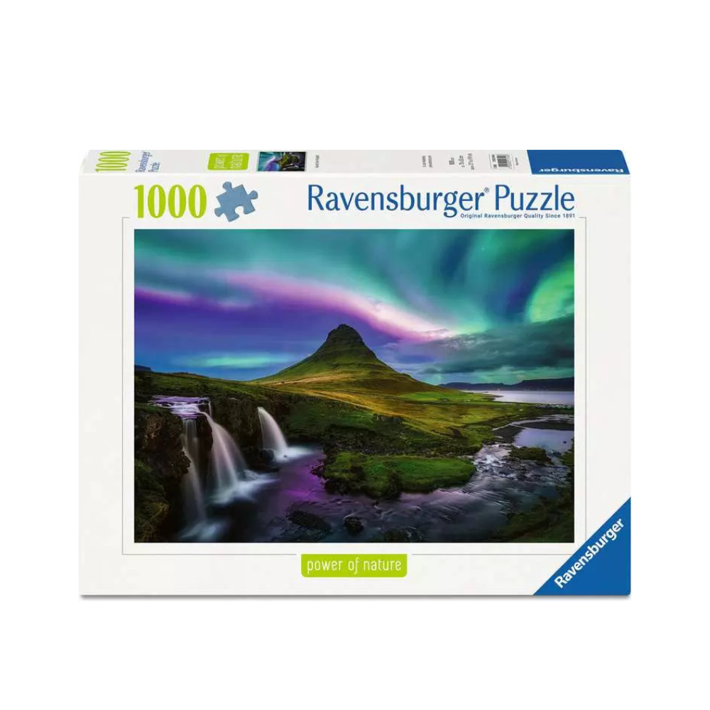 Ravensburger Aurora Over Kirkjufell – 1000 Piece Jigsaw Puzzle