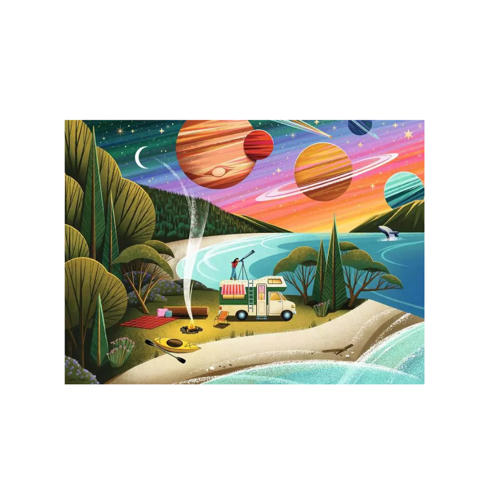 Ravensburger Camp Sight –  500 Piece Jigsaw Puzzle