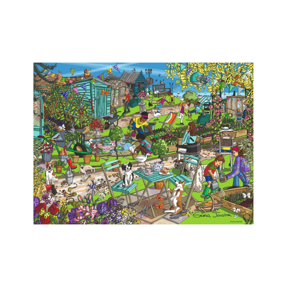 Ravensburger SEASIDE ALLOTMENT –  500 Piece  Jigsaw Puzzle