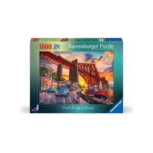 Ravensburger FORTH BRIDGE AT SUNSET - 1000 Piece  Jigsaw Puzzle