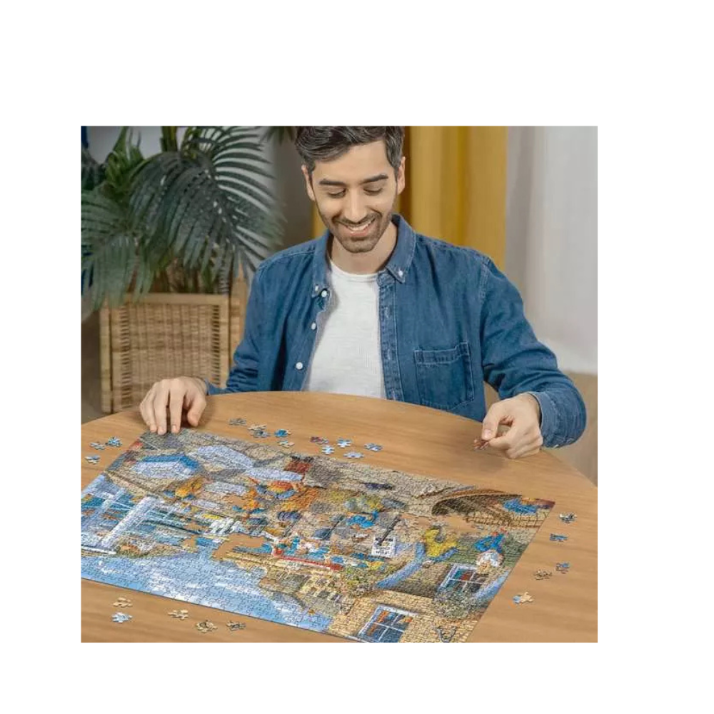 Ravensburger FISHERMANS LIFE –  1000 Piece  Jigsaw Puzzle