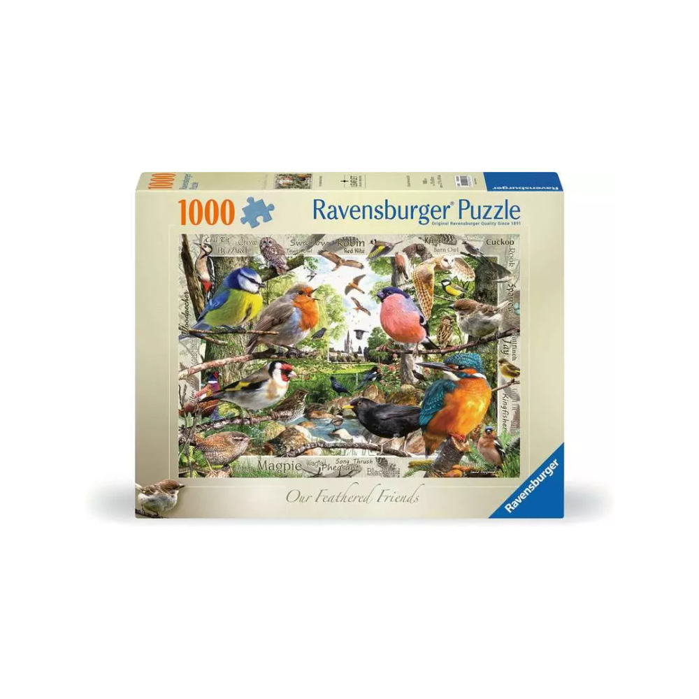 Ravensburger OUR FEATHERED FRIENDS 1000 piece – Jigsaw Puzzle