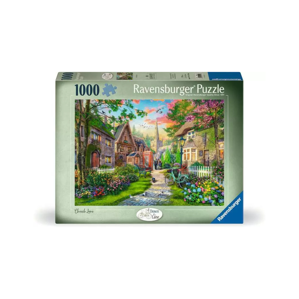 Ravensburger CHURCH LANE 1000 piece – Jigsaw Puzzle