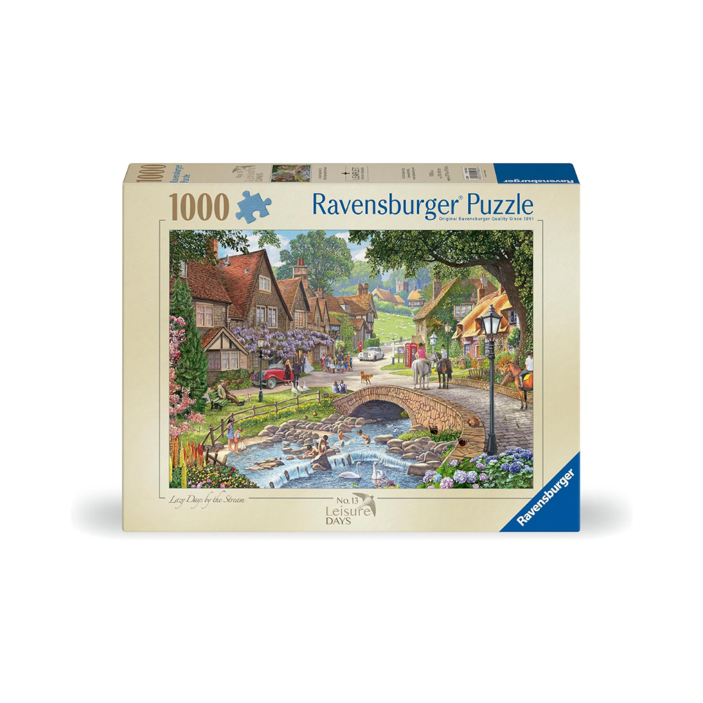 Ravensburger Leisure Days No.13: By the Stream Jigsaw Puzzle 1000 Piece