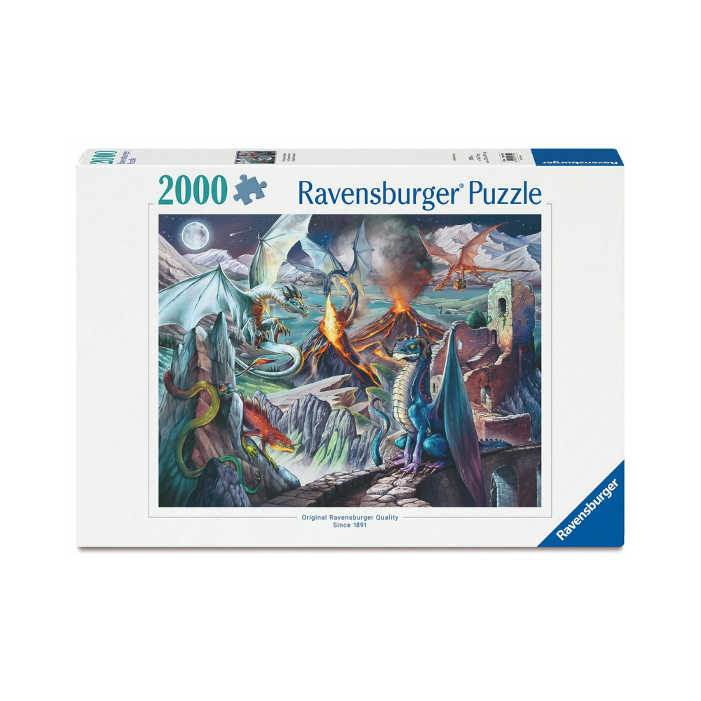 Ravensburger The Dragon Guardians 2000 Piece Jigsaw Puzzle