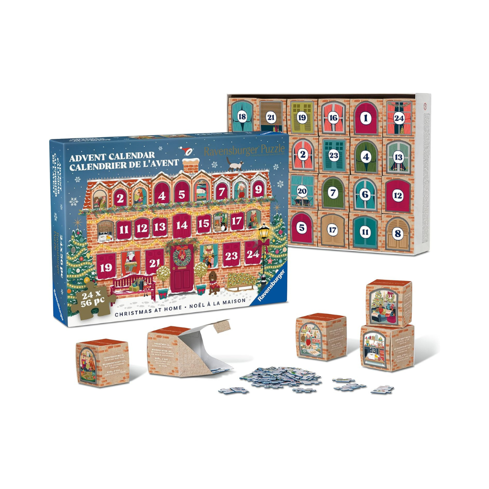 Ravensburger Advent Calendar 2026 At Home 24 X 56 Piece Jigsaw Puzzle