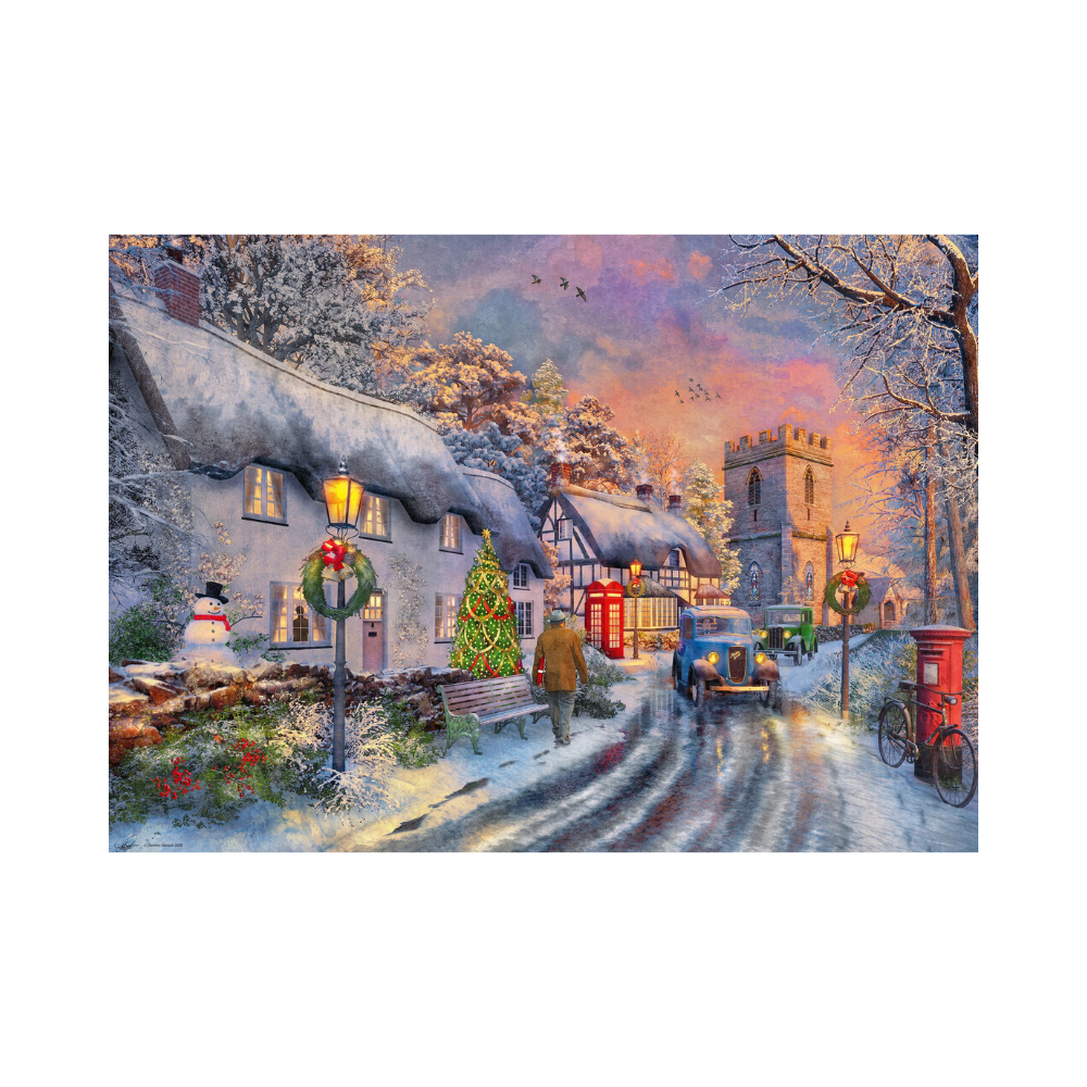 Ravensburger Coming Home For Christmas 1000 Piece Jigsaw Puzzle