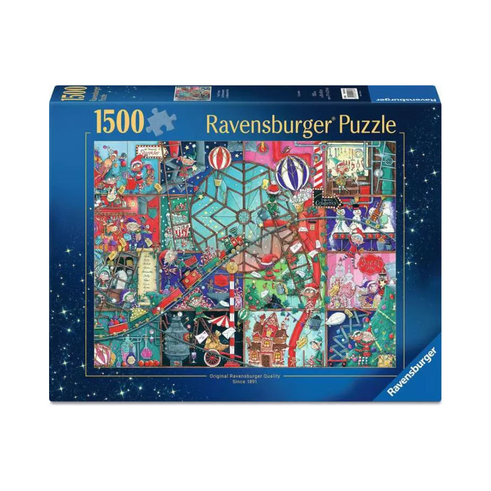 Ravensburger The Elf Factory 1500 Piece Jigsaw Puzzle