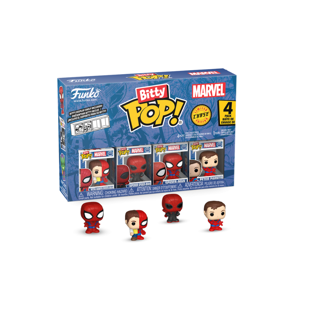 FunkoPop! Bitty: Spider-Man 4-Pack Series 4