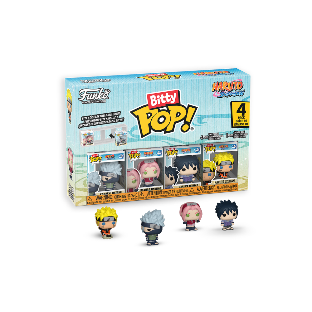 Funko Pop! Bitty Pop: Naruto 4-Pack Series 1