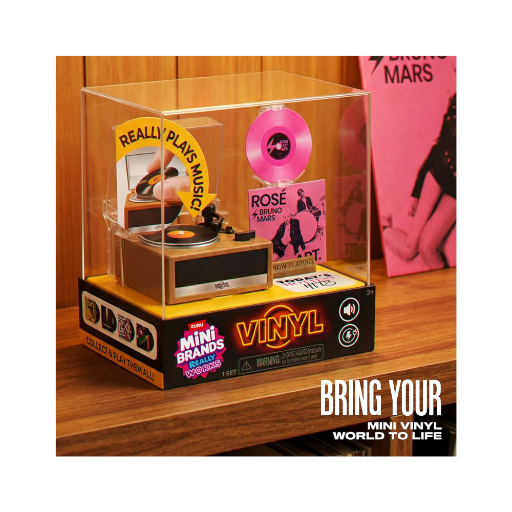 ZURU Mini Brands Really Works Vinyl Playset Series 1