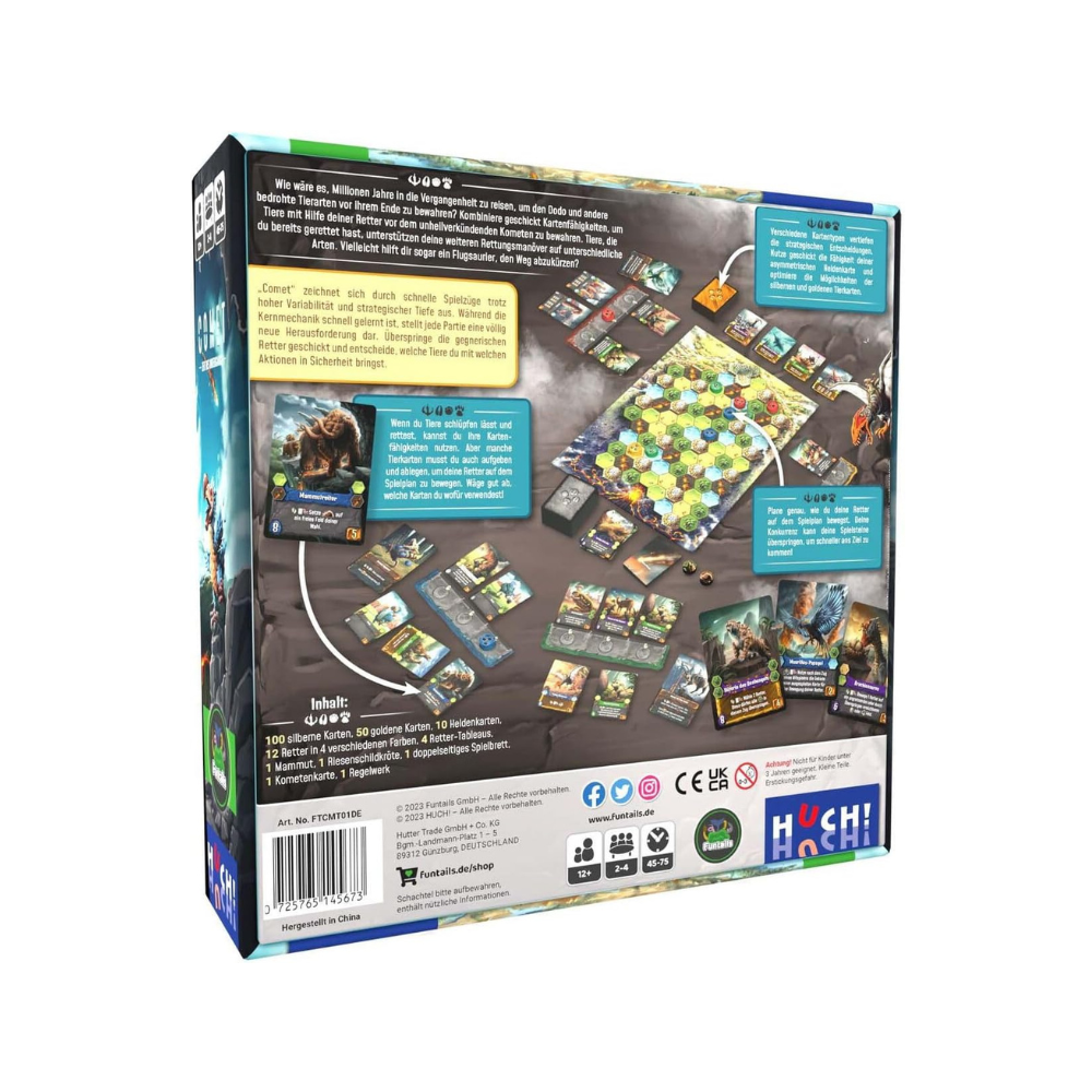 Comet Base Game – Competitive Strategy Board Game