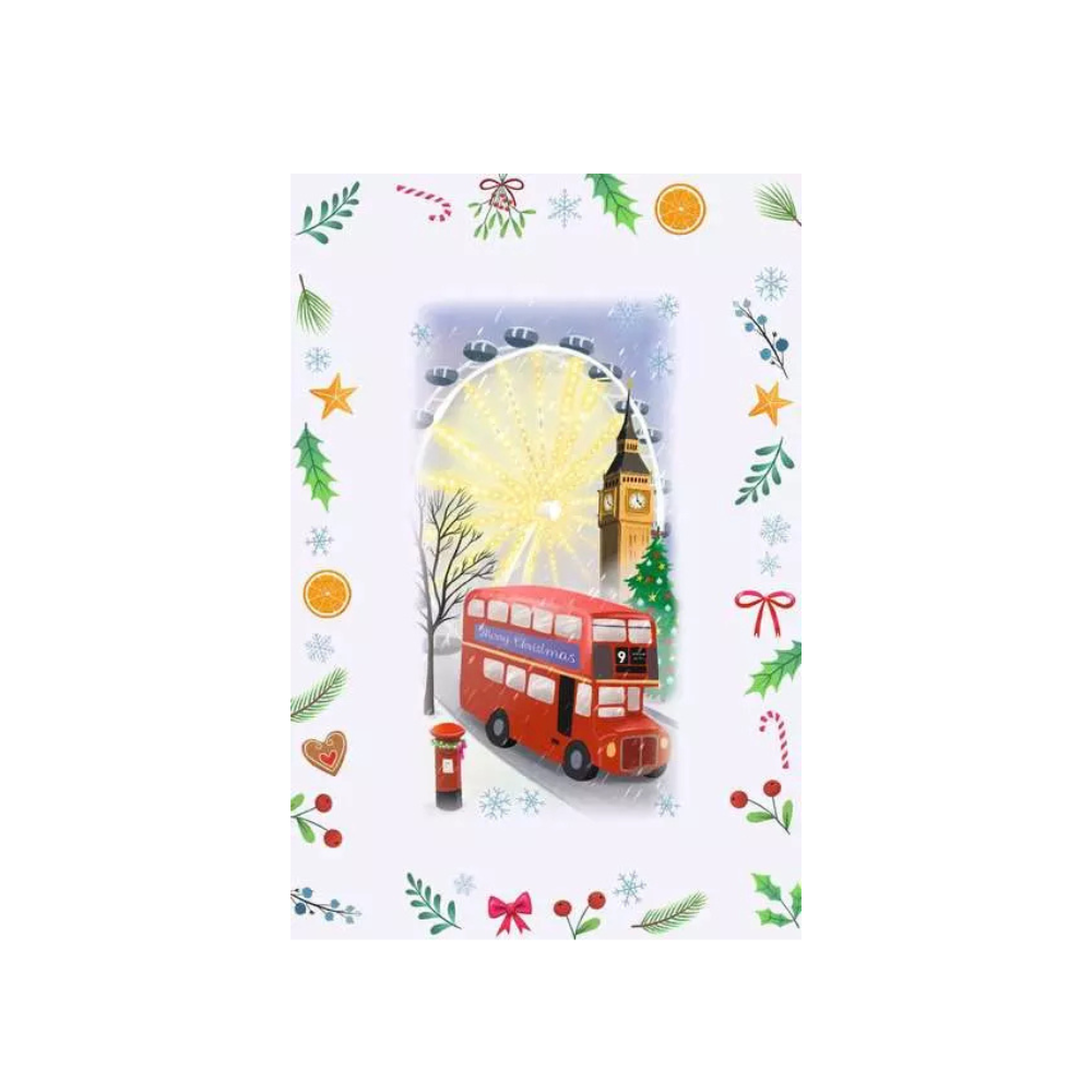 Advent Calendar 24-Day 52-Piece Jigsaw Puzzle Set
