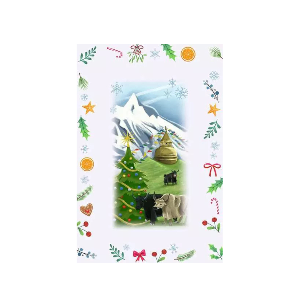 Advent Calendar 24-Day 52-Piece Jigsaw Puzzle Set