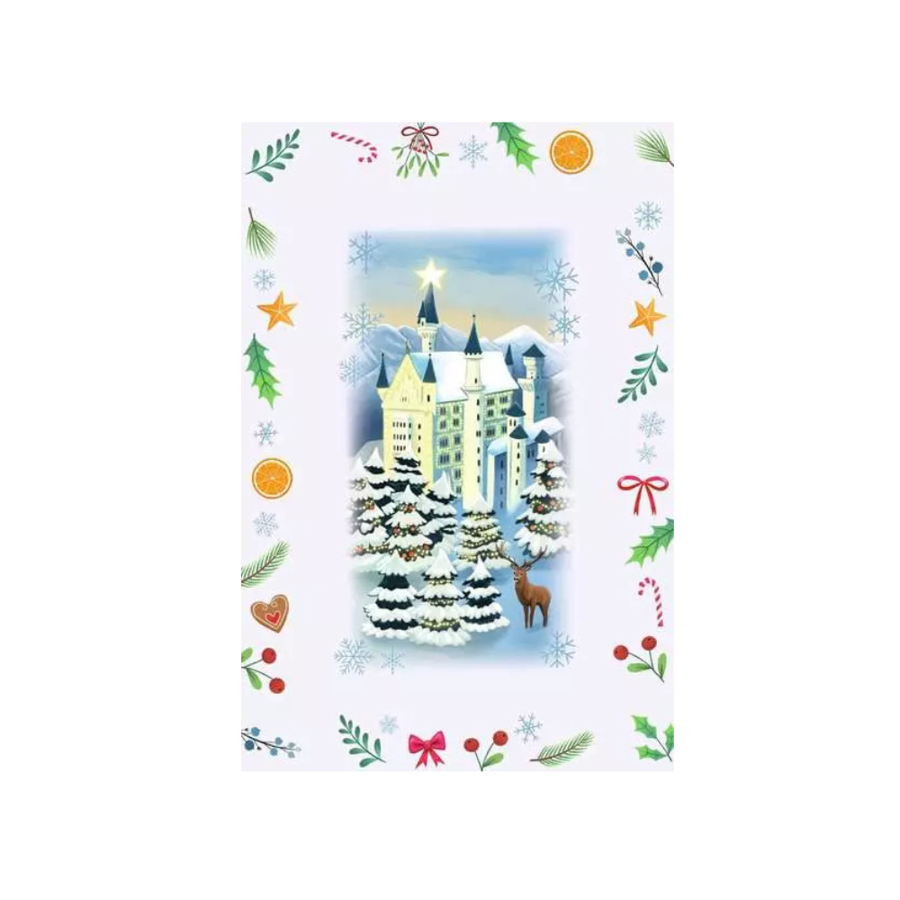 Advent Calendar 24-Day 52-Piece Jigsaw Puzzle Set