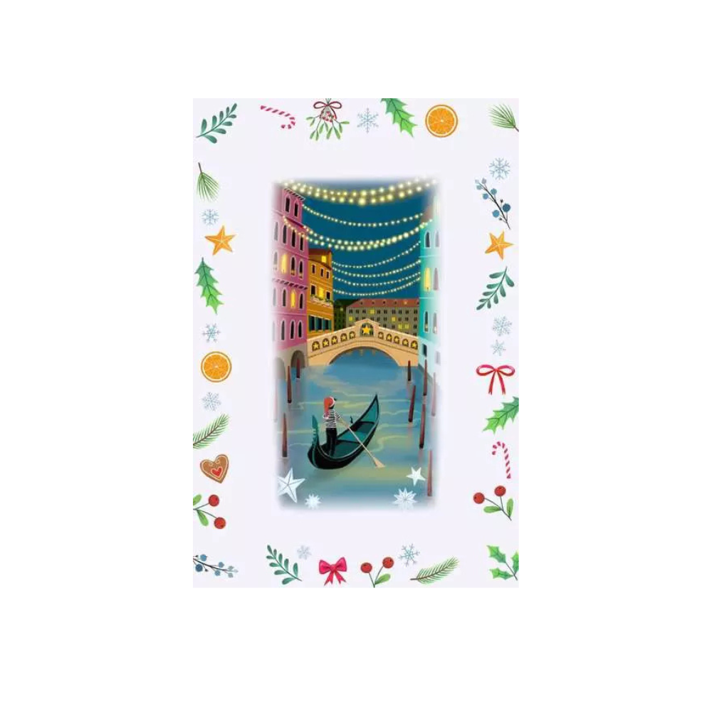 Advent Calendar 24-Day 52-Piece Jigsaw Puzzle Set