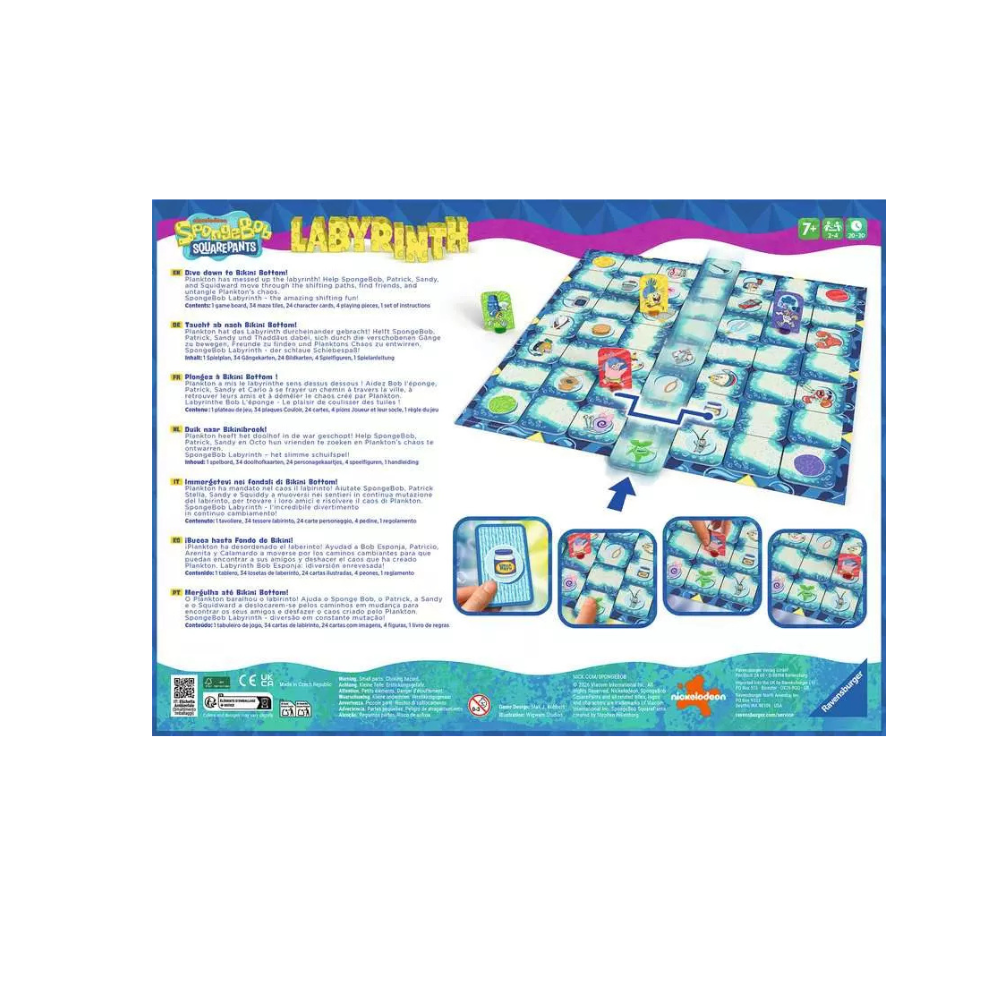 Ravensburger Sponge Bob Labyrinth – Board Game