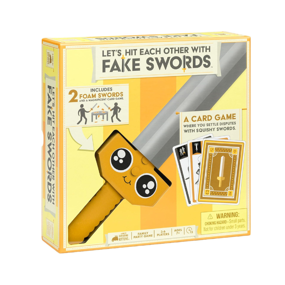 Let’s Hit Each Other with Fake Swords by Exploding Kittens – Card Game
