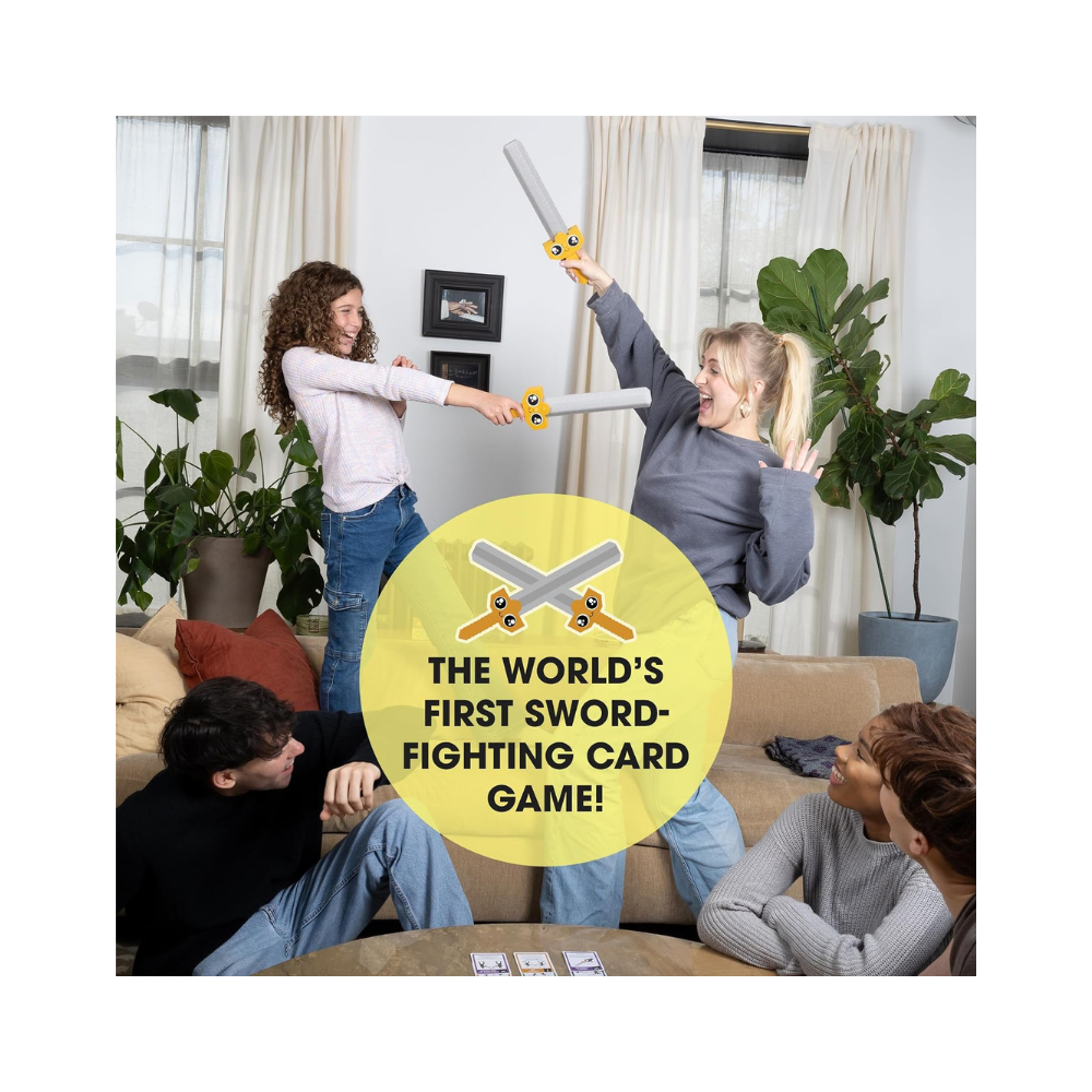 Let’s Hit Each Other with Fake Swords by Exploding Kittens – Card Game