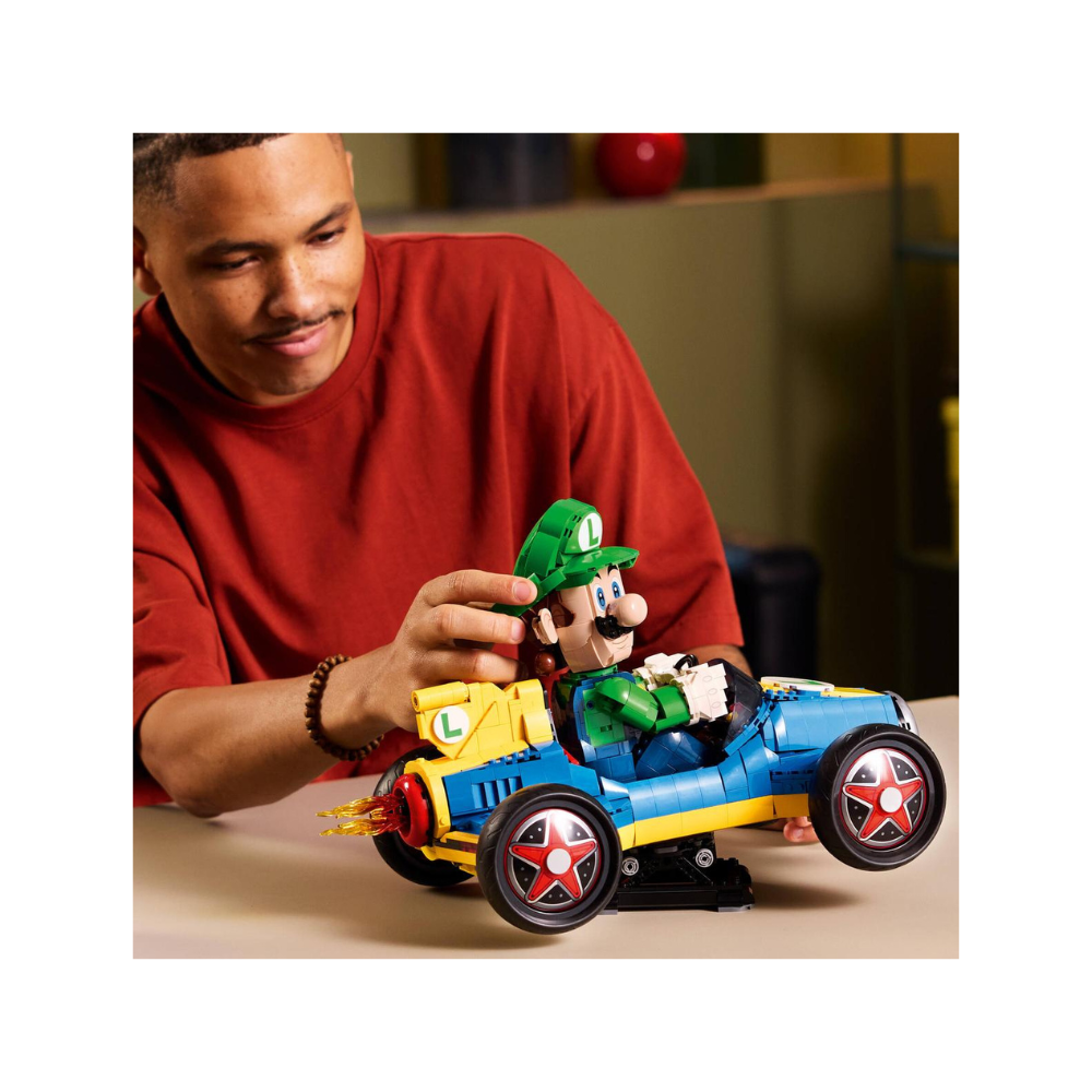 LEGO Super Mario Mario Kart – Luigi & Mach 8 – 2234
Pieces