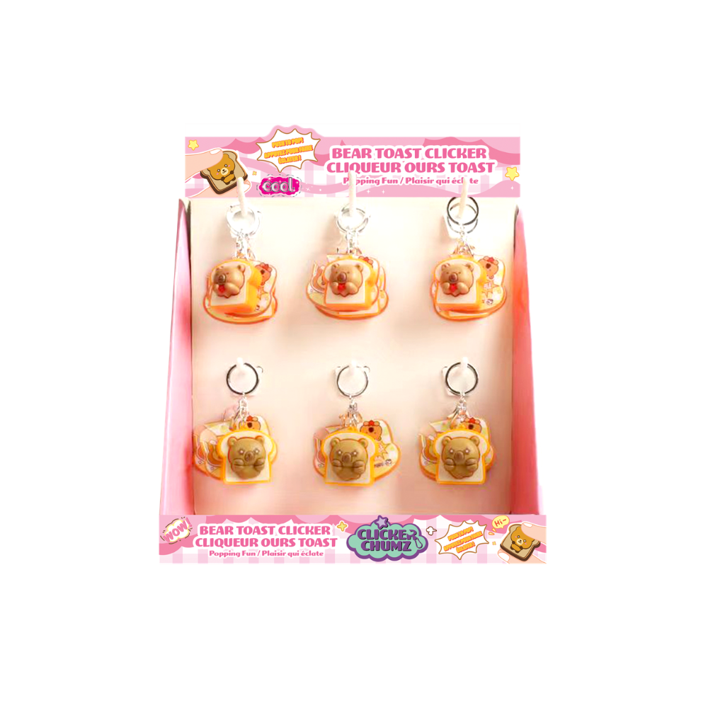Charm Chumz Clicker Capybara Fidget Toy