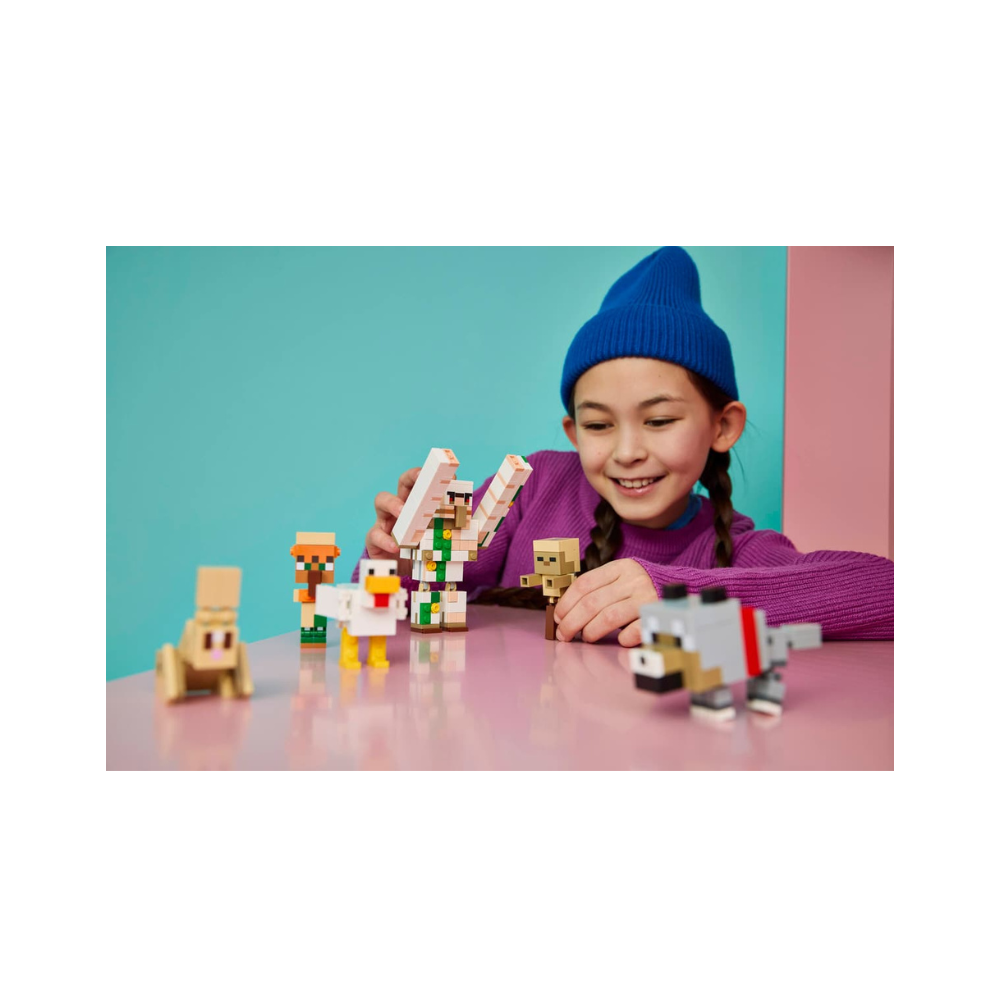 LEGO Minecraft Chicken Jockey Desert Attack 428 Pieces