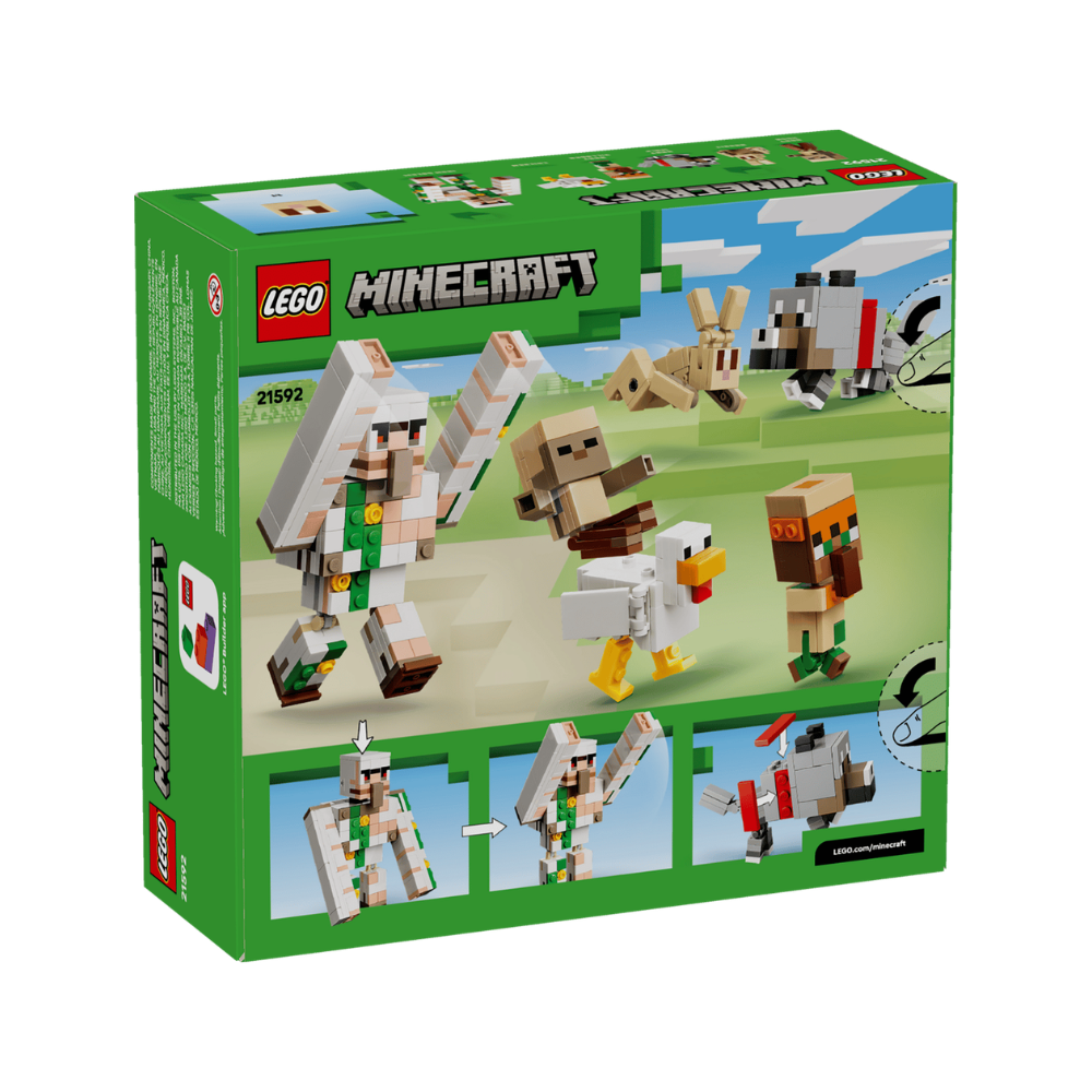 LEGO Minecraft Chicken Jockey Desert Attack 428 Pieces