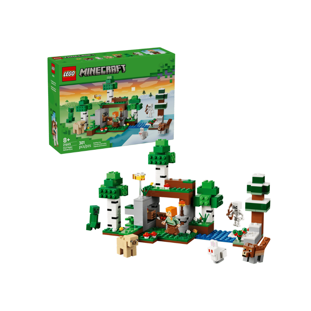 LEGO Minecraft First Night Adventure 301 Pieces