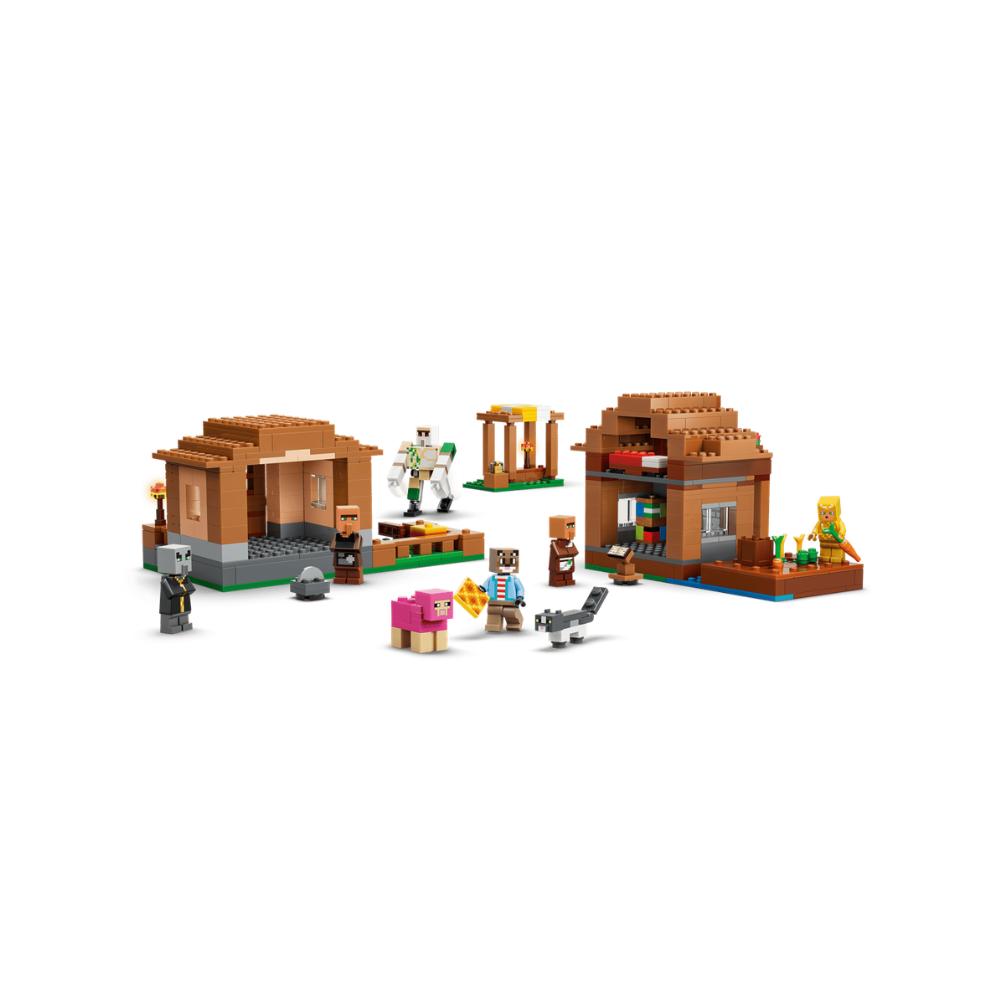 LEGO Minecraft Evoker Village Attack 607 Pieces