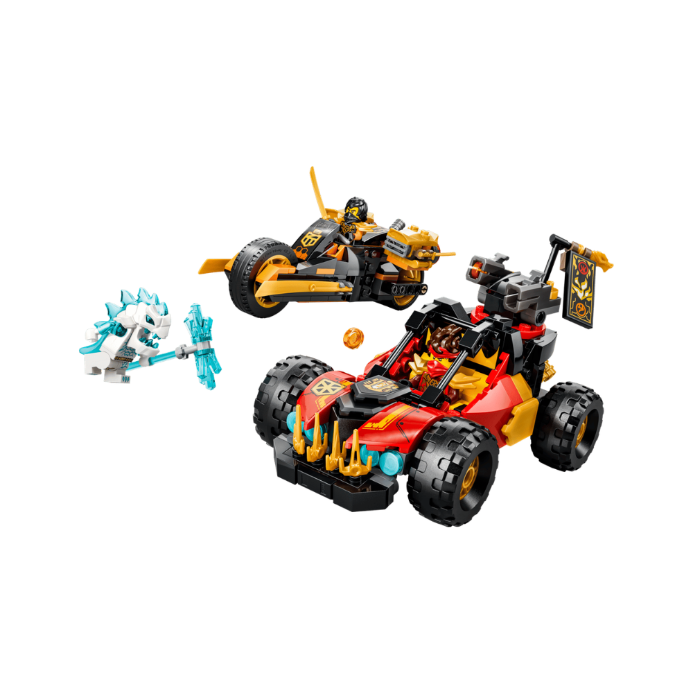 LEGO NINJAGO Kai and Cole’s Combiner Vehicles 394 Pieces