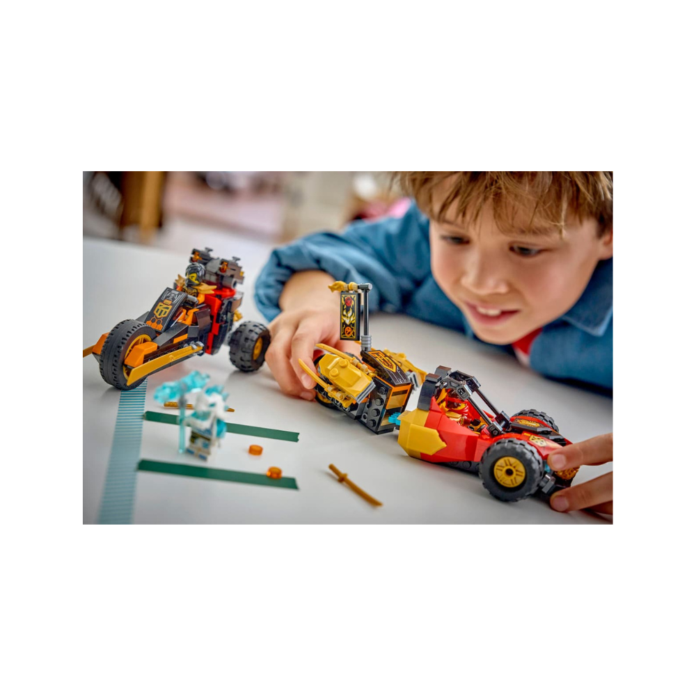 LEGO NINJAGO Kai and Cole’s Combiner Vehicles 394 Pieces