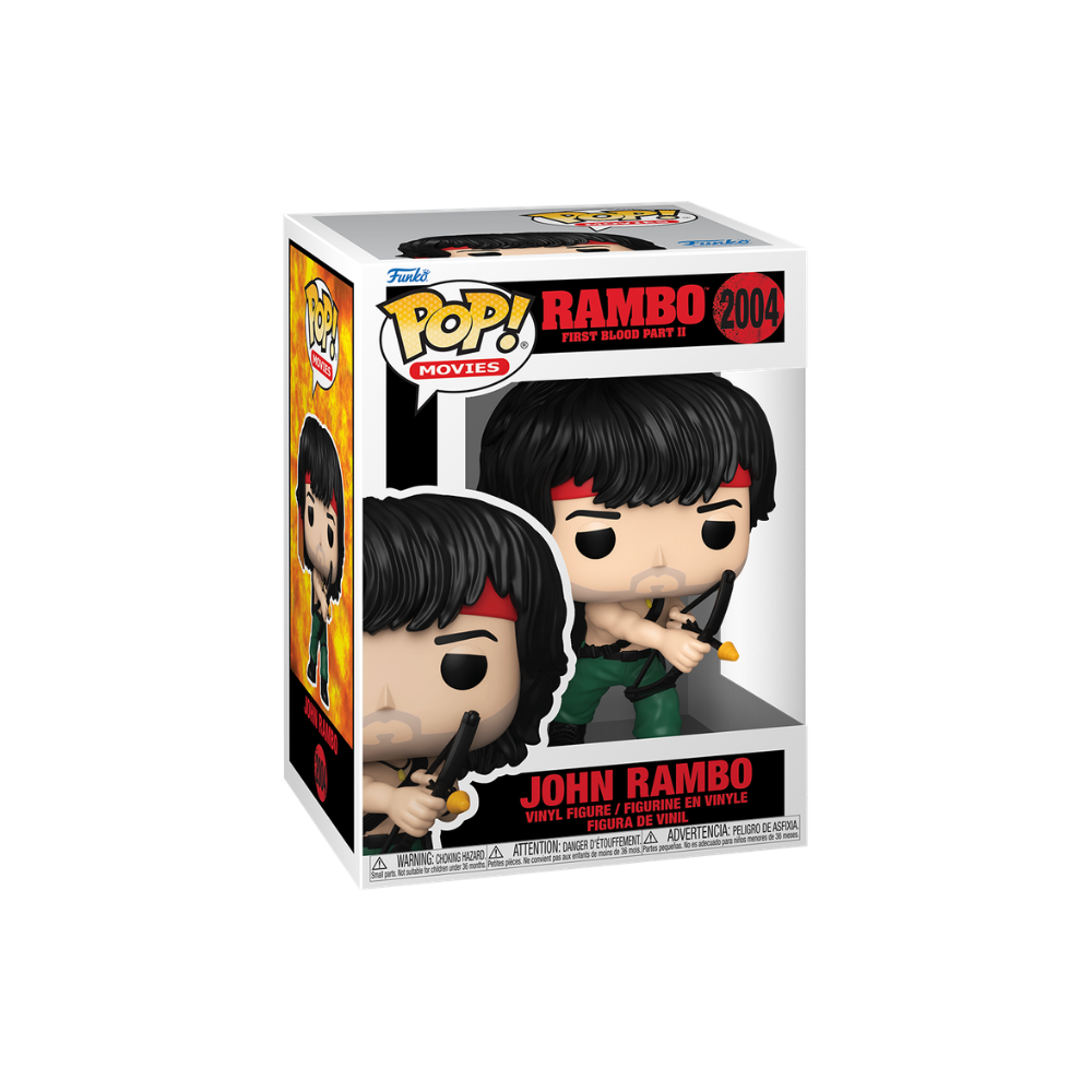 Funko Pop! Moveis: Rambo First Blood Part 2 – John Rambo