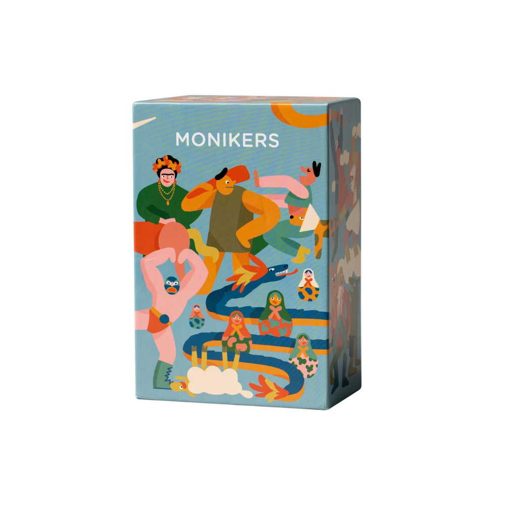 Monikers Party Game – Hilarious Guessing Game for Friends & Family