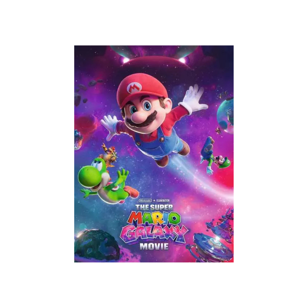 Ravensburger Super Mario Galaxy Movie – New Adventures of Super Mario – 300 XXL pieces