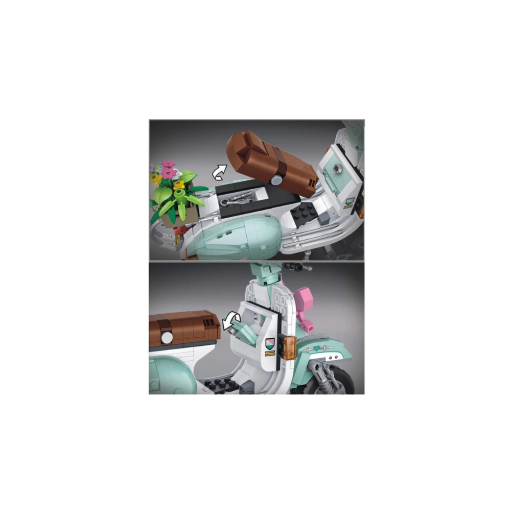 Mini SCOOTER 673 pieces